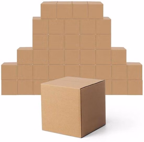 Piccole scatole di cartone - 40 pezzi - 6x6x6 pollici - cartone ondulato