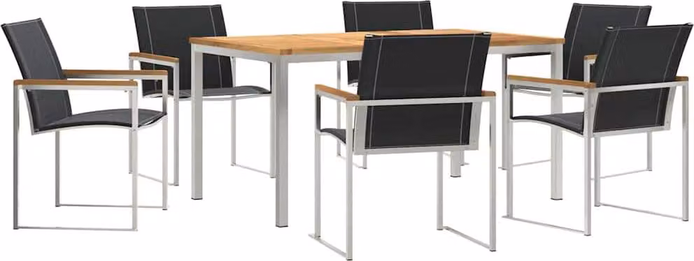 Set da Pranzo per Giardino 7 pcs