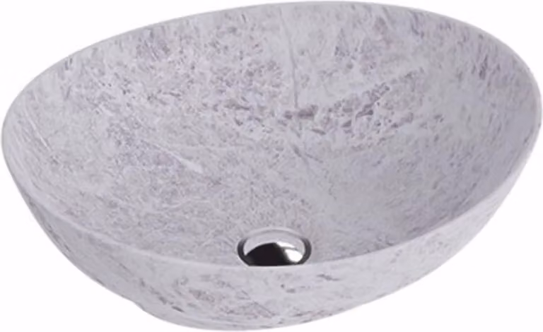Casa Padrino lavabo grigio 41,5 cm - Accessori bagno
