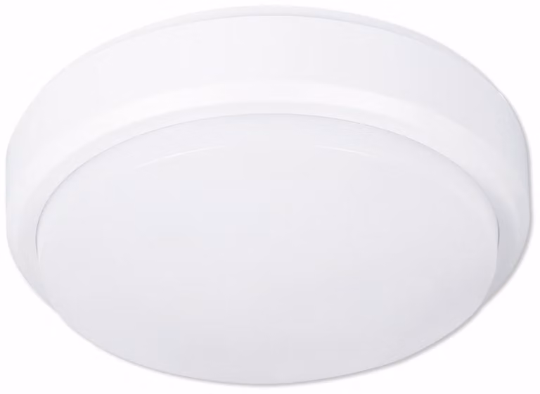 Luce LED a prova di umidità rotonda IP54 550lm 4000K 8W bianco neutro Rilevatore di movimento