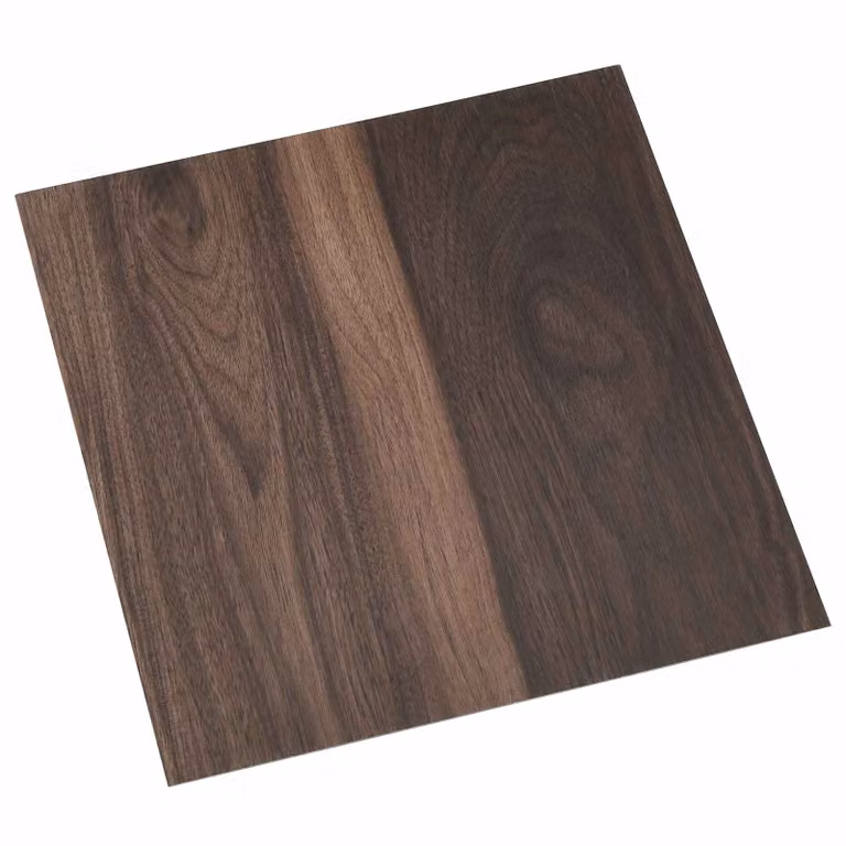 Plance per pavimentazione autoadesive vidaXL effetto legno marrone moderno L: 30,5 cm, P: 30,5 cm, H: 5,57 cm