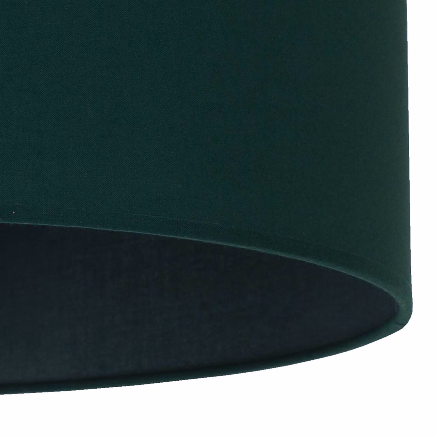 Paralume Roller, verde, Ø 40 cm, altezza 22 cm Roller Duolla, Verde, Tessuto / Stoffa / Seta
