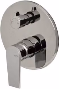Miscelatore doccia incasso con deviatore a leva singola Vema TIMEA V16040 Cromato