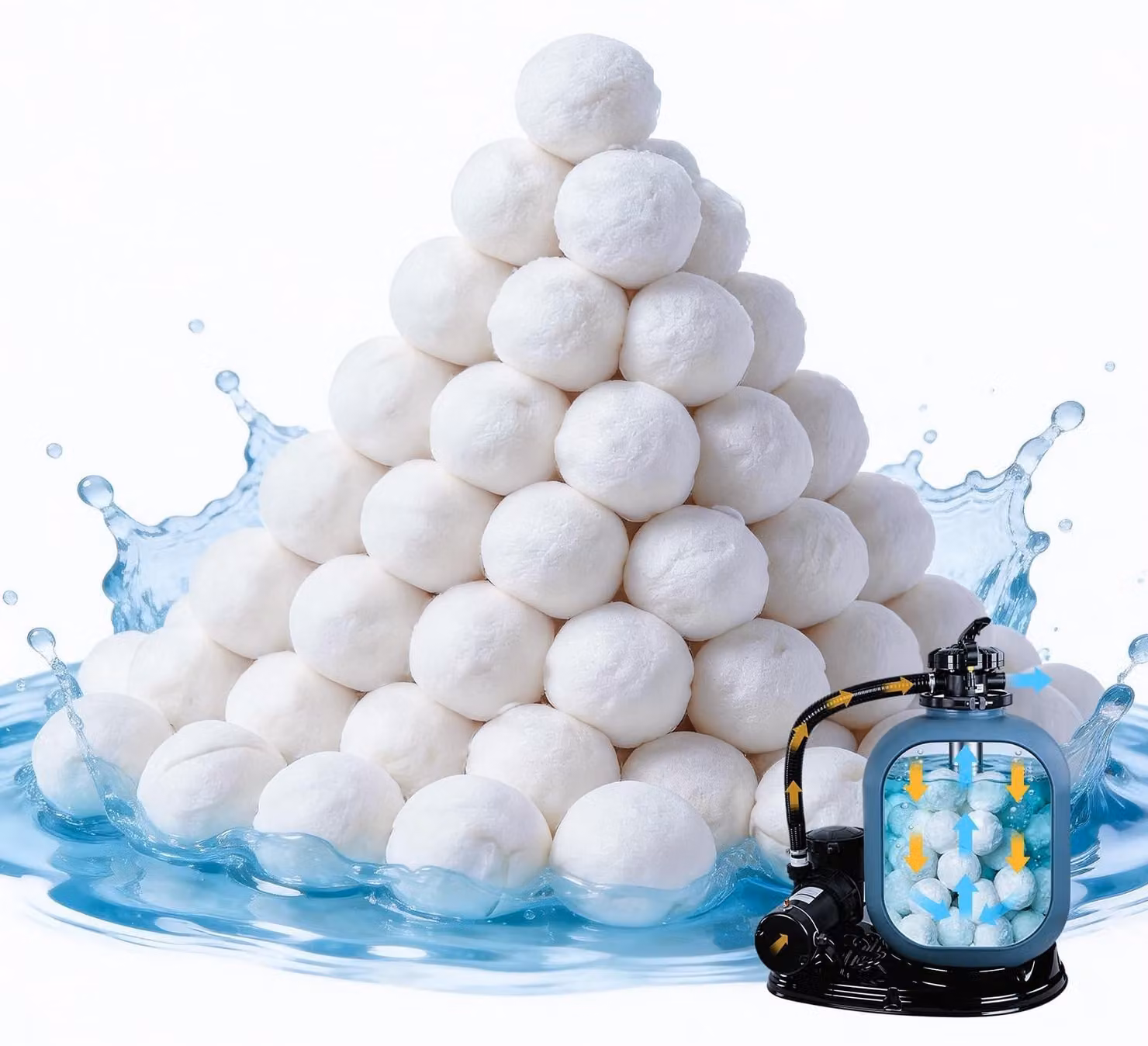 Filtri per piscina, 2000 g,