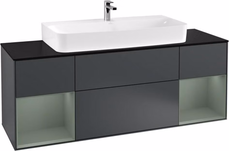 Mobile V&B Finion 160cm, Reg Oli. m Lac, md bl. m Lacquer