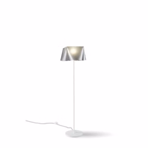 Piantana Moderna Polilux ® Argento E Metallo 1 Luce E27