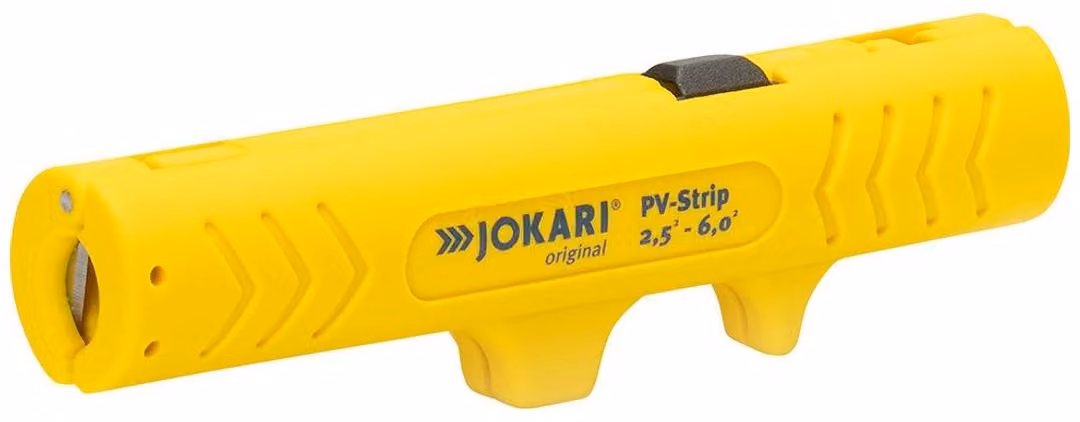 Spelafili Jokari PV per cavi solari da 2,5 a 6,0 mm²