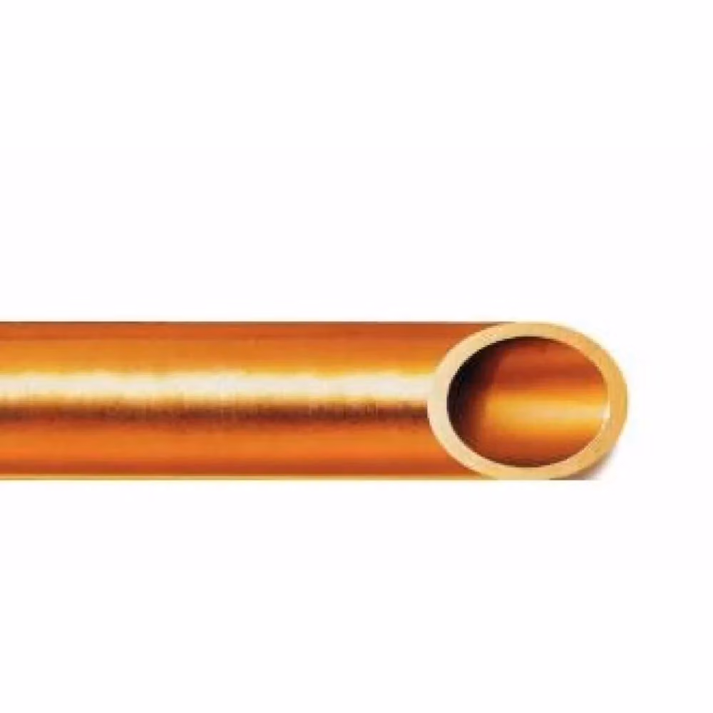 Tubo in rame nudo Coxe By Edilidrico, diametro 35 mm, finitura naturale, lunghezza 5 m – 2