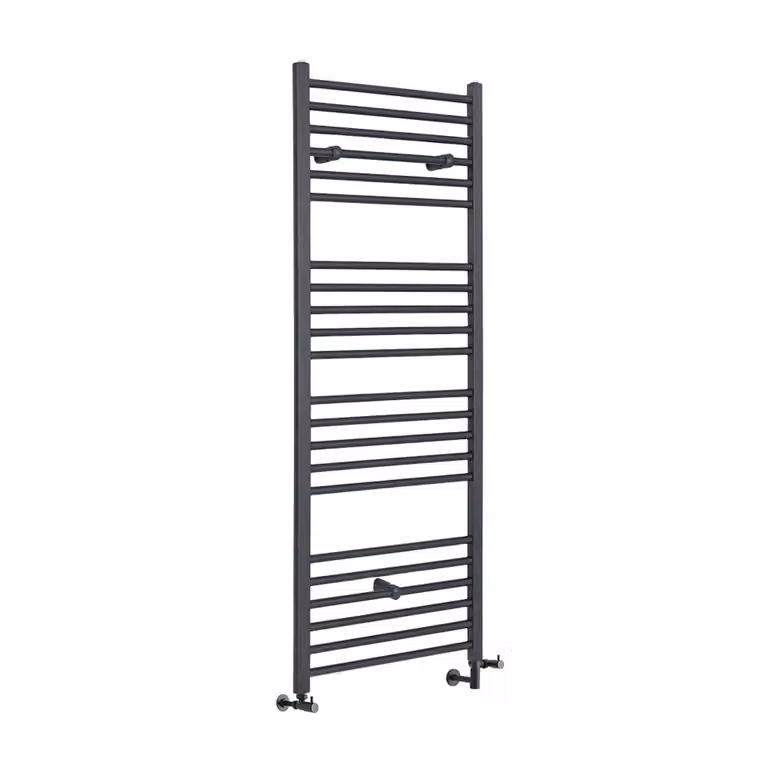 Scaldasalviette Misto Piatto Antracite 1600x500mm 640W - Termoarredo Bagno - Artle