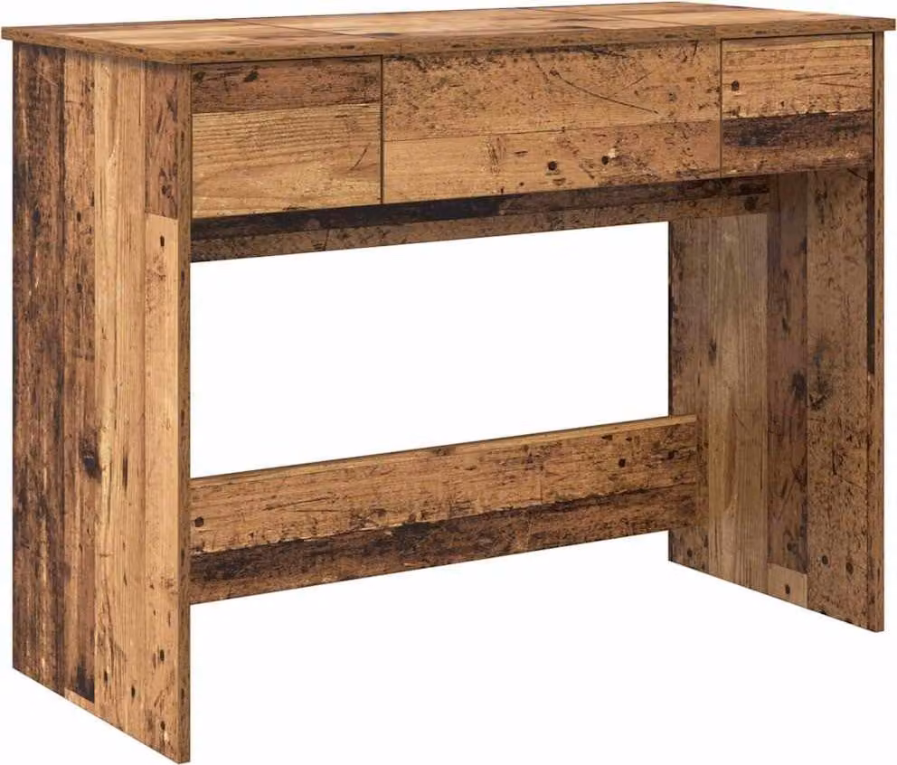 Tavolo per Cosmetici Legno vecchio 100 x 45 x 76 cm