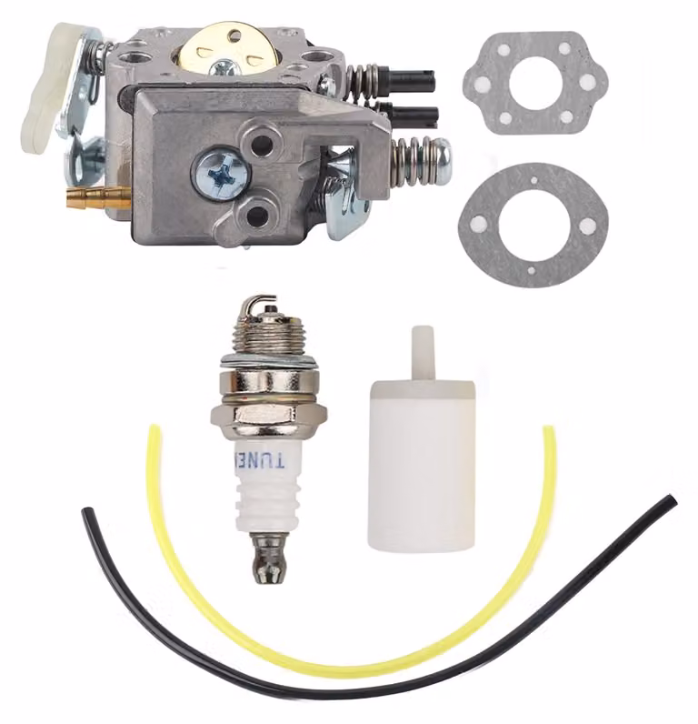 Carburatore per motosega con accessori, compatibile con i modelli 50/51/55
