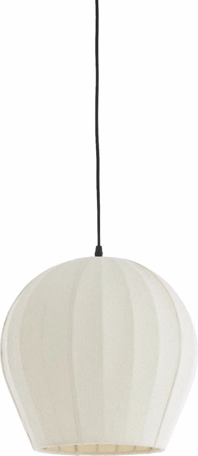 Lampada a sospensione - naturale - Zagori - tessile - E27 - 2989543 - Light & Living