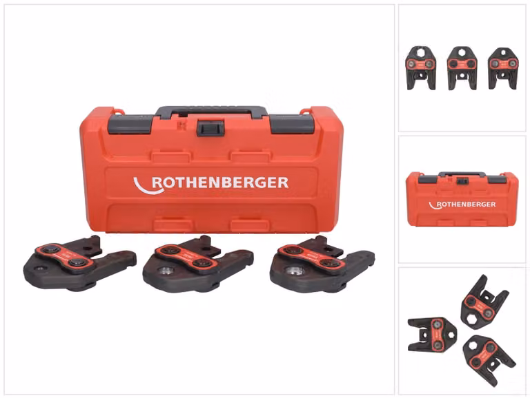 Set di ganasce Rothenberger con profilo SV 15-22-28 mm
