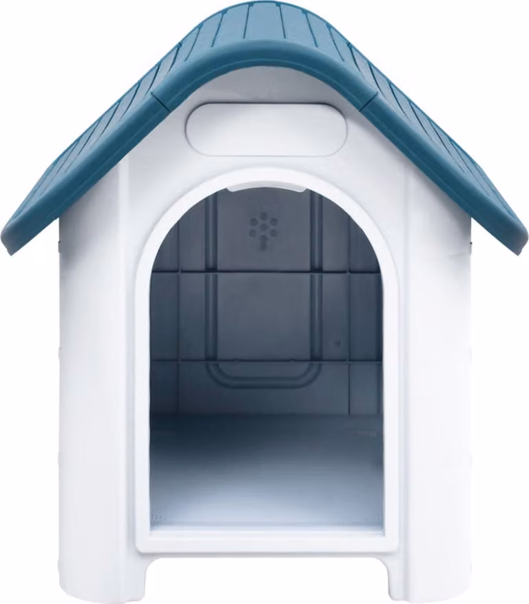 vidaXL Cuccia per cani Blu 59x75x66 cm Polipropilene