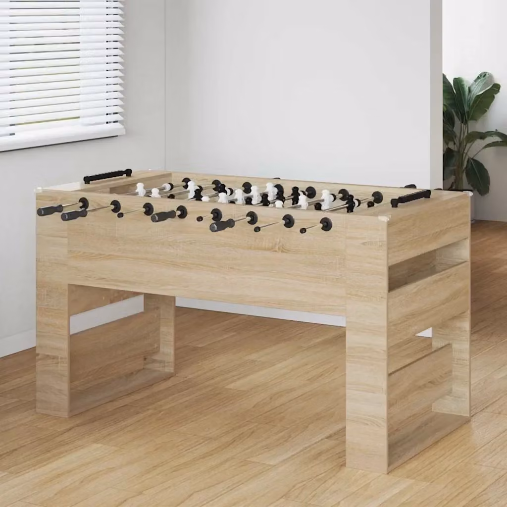 Tavolo da Foosball Rovere Sonoma L: 146,5 cm, P: 74 cm, H: 85 cm CFW8814753 – 2