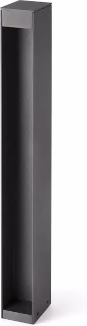 CERLER 600 Lampada paletti grigio scuro