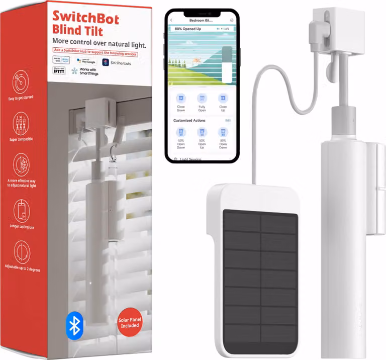 SwitchBot W2701600 SwitchBot Blind Tilt - Smarte elektrische Jalousiesteuerung