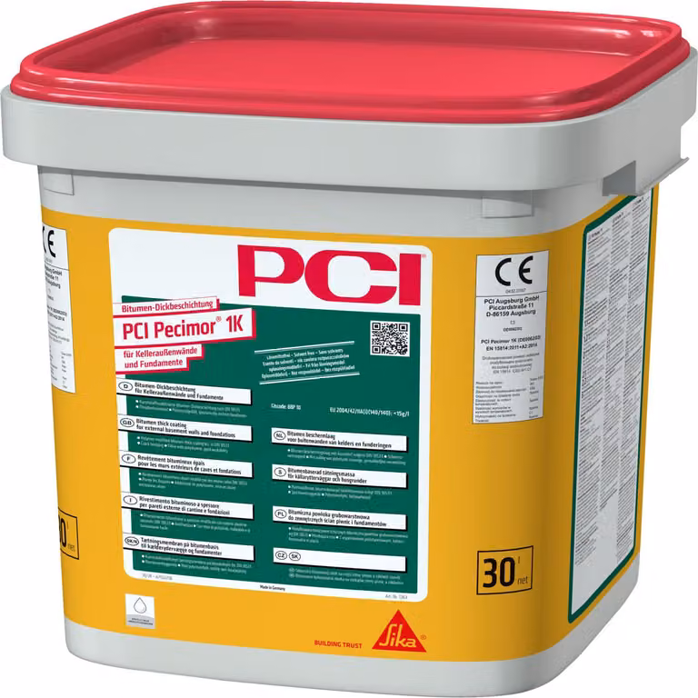 PCI Pecimor 1K Bitumen-Dickbeschichtung 30 Liter