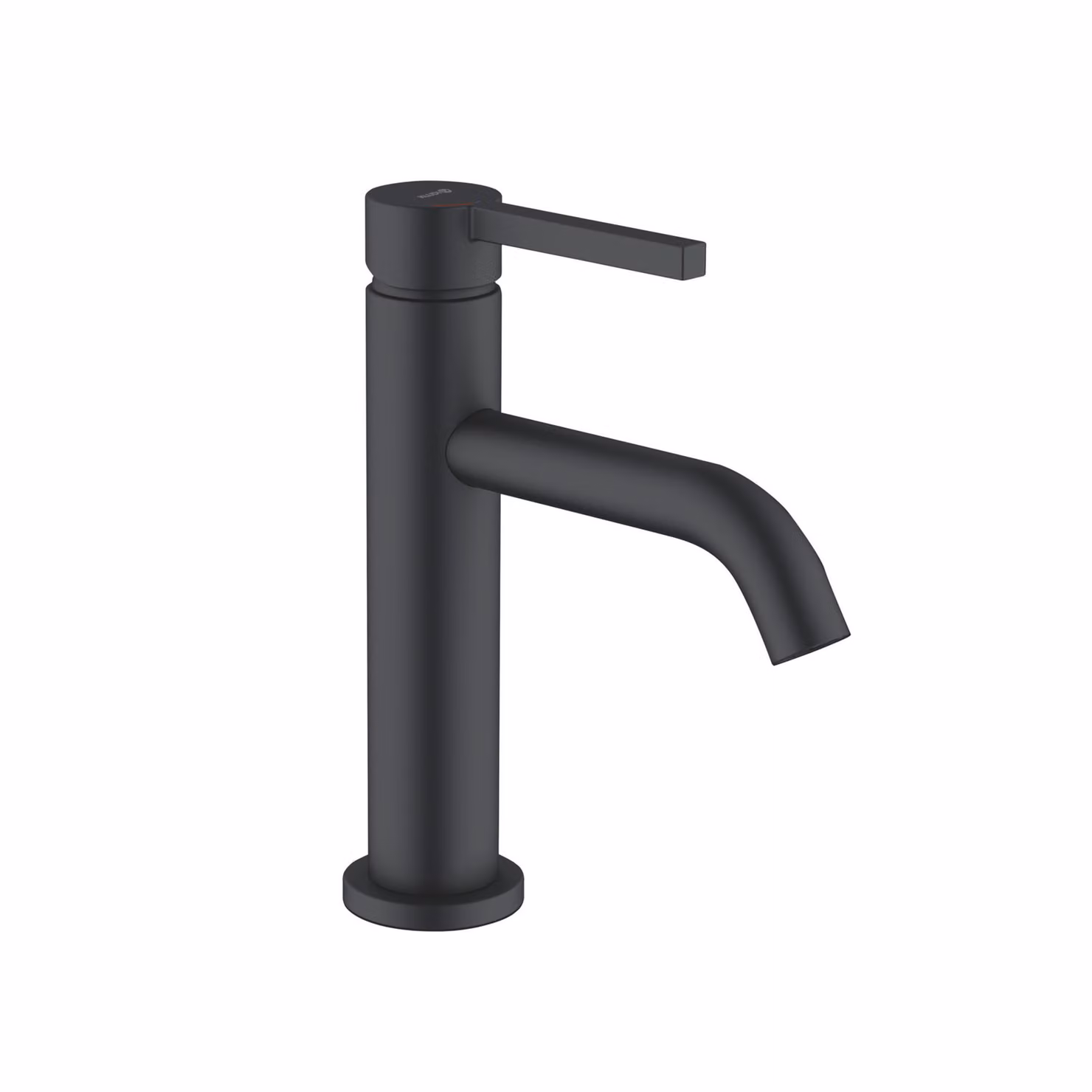 Mitigeur monocommande pour lavabo KLUDI NOVA FONTE PURA, montage monotrou, hauteur de bec 100 mm, Eco, s-pointer, 202893915, 202893915
