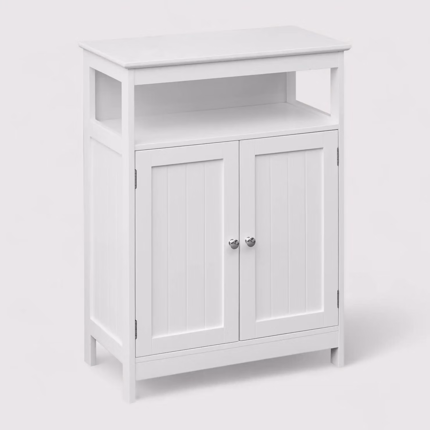 Murraya - Armadietto da bagno bianco con 2 ante