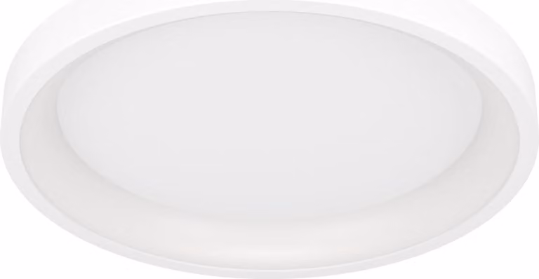 EGLO connect.z, plafoniera LED smart home Loretello-Z, lampada da soffitto dimmerabile, compatibile con ZigBee e Matter, controllo tramite app e comandi vocali Alexa, RGB, bianco, diametro 35 cm