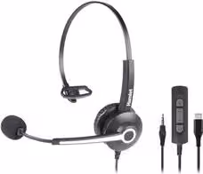 Cuffie con microfono cablate Hamlet Renova Headset CJM Black e Silver