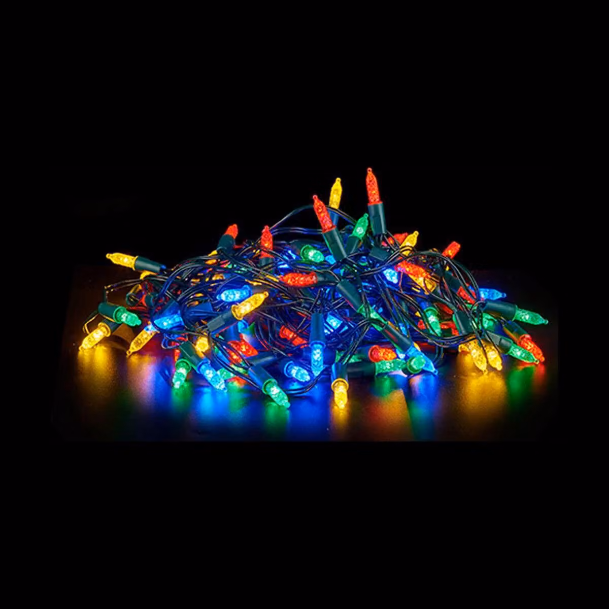 Sfera decorativa, multicolore, 10 x 10 x 17 cm, 100 sorgenti luminose