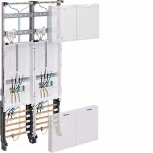 Portata completa universZ 2 poli H1050 2ZP - Pannello contatori 2 contatori kWh 0 file ZK33Q3N