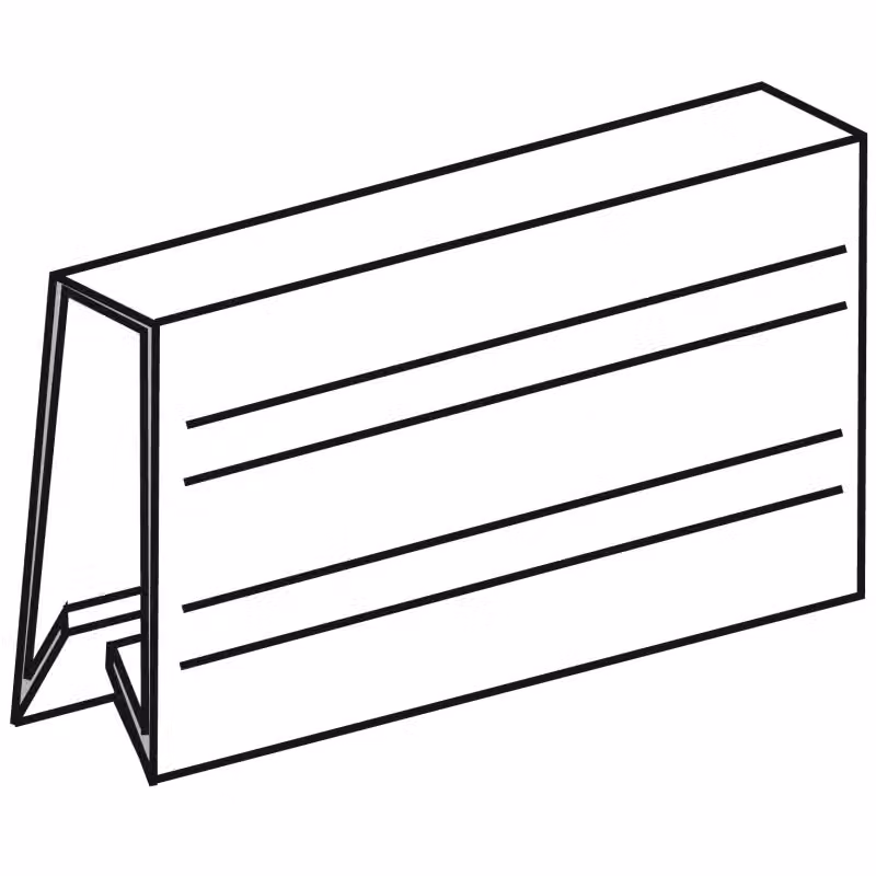 Copertura Schneider Electric per sbarre collettrici, lunghezza 1 m, misura 12 e 30x5 mm², LA9ZX01244