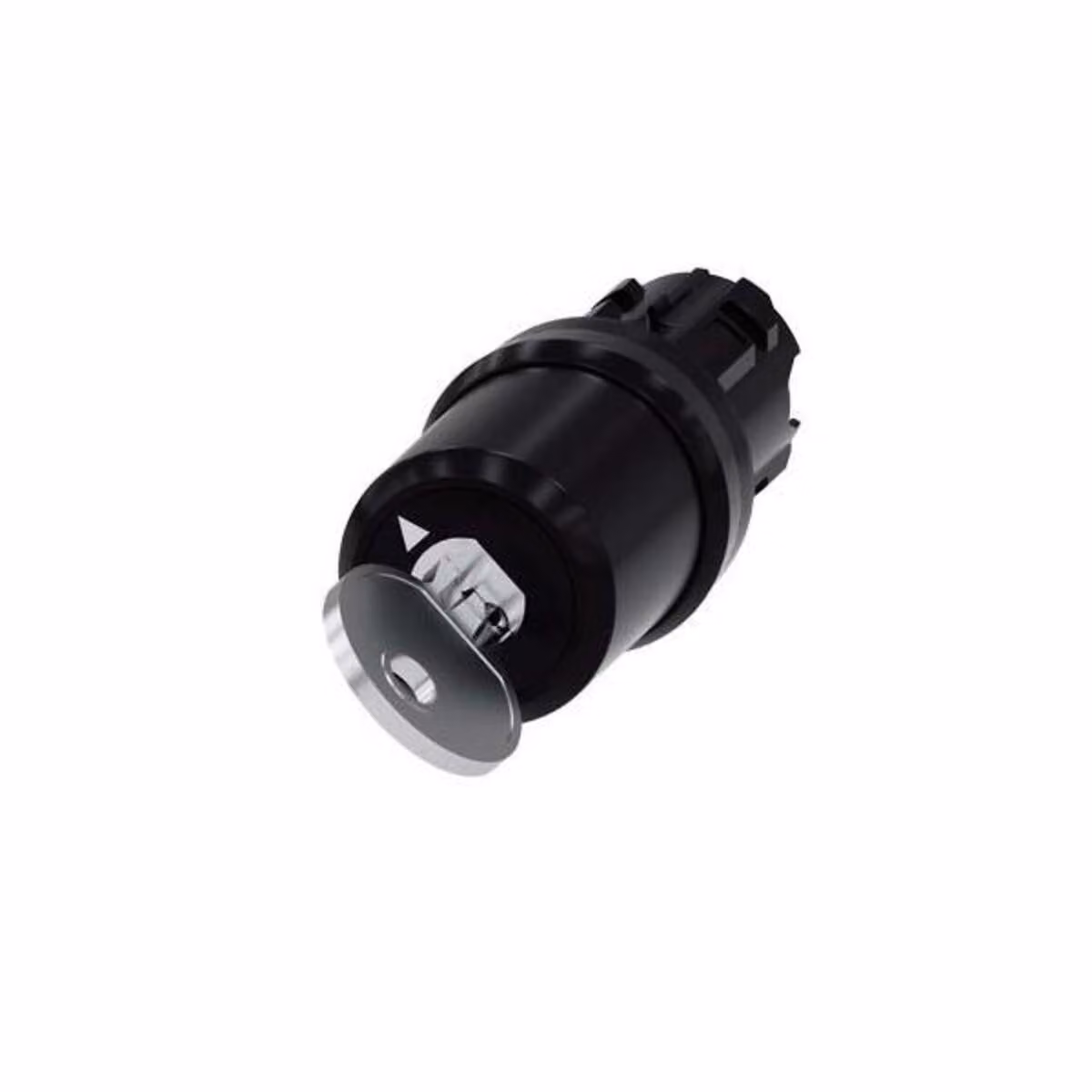 Interruttore a chiave Siemens anello anteriore in plastica nero 1 x 90° SIRIUS ACT 3SU1000-5BF01-0AA0 1 pz