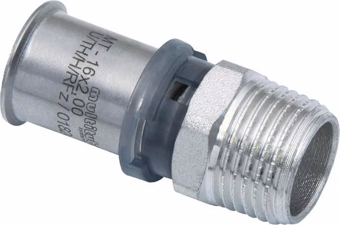 Raccordo a pressare in metallo G2 AG 32 mm x 1Z