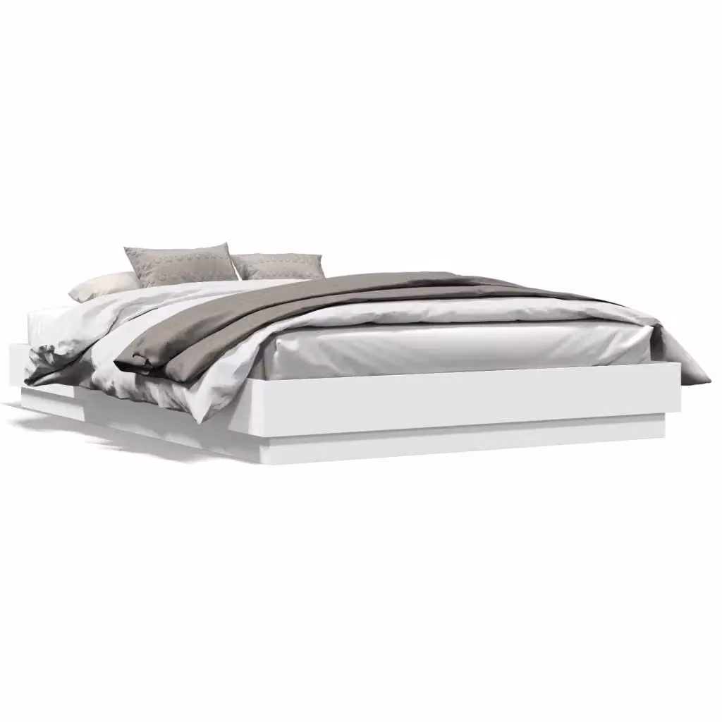 vidaXL Giroletto Bianco in Legno Multistrato 150x200 cm – 2