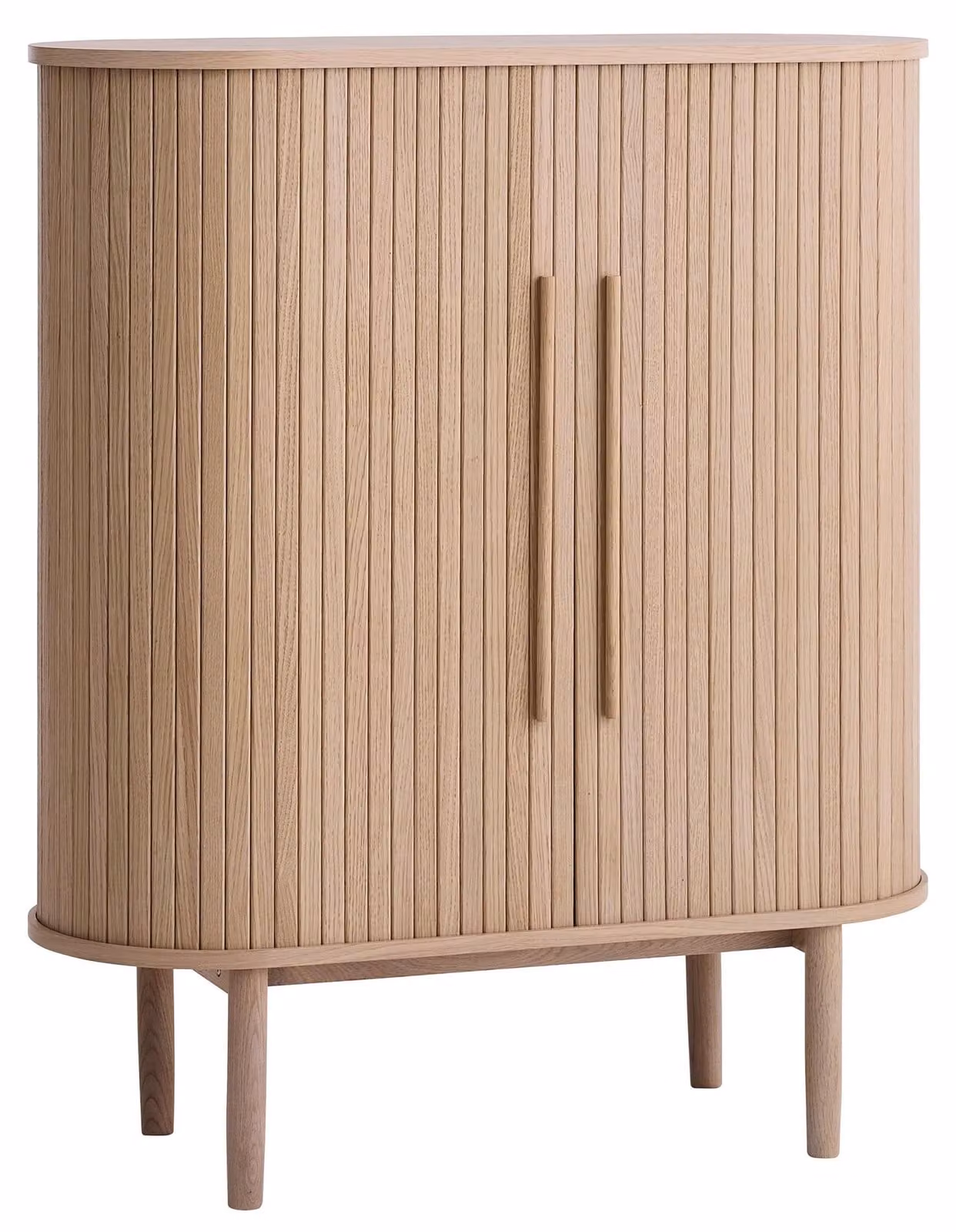 Selsey Meta - Mobile contenitore alto, 1 anta, legno di quercia sbiancato, 100 cm