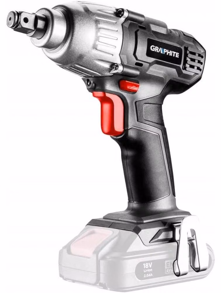 GRAPHITE Energy+ 18V avvitatore a impulsi a batteria, Li-Ion, senza batteria