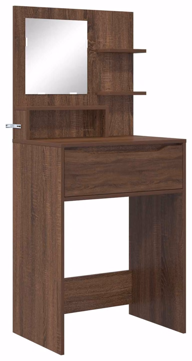 Tavoli da Trucco per Camera da Letto Rovere Marrone