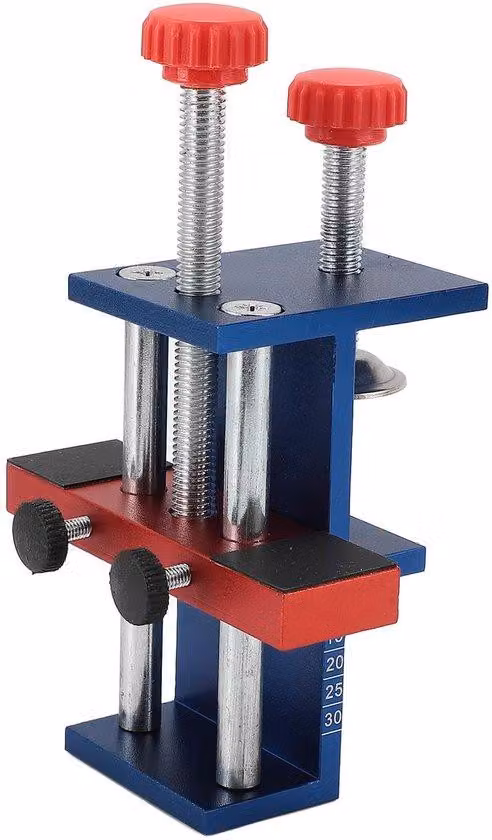 Supporti in alluminio per scatole degli utensili - Guida di montaggio con sistema di stabilizzazione - Accessori per la lavorazione del legno di alta qualità - Utensili robusti