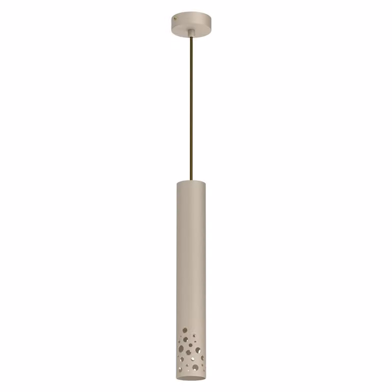 Tibia Buble tubo crema lampada a sospensione decorativa 1xGU10 8W Luminex