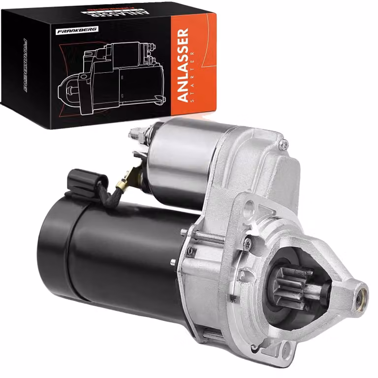Motorino di avviamento, 1,1 kW, 12 V, 9 denti, 2 viti di montaggio, rotazione sinistra