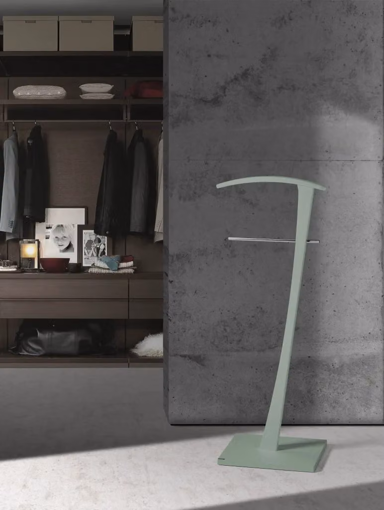Servomuto Herdasa in legno di faggio con finitura verde L: 115 cm, P: 46 cm, H: 48 cm – 2
