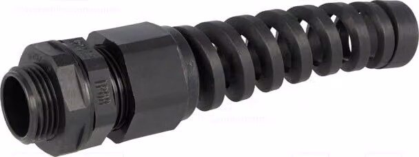 1 x Raccordo per cavo IP68, materiale: AGR20SR, diametro nominale 1,5, con protezione anti-piegatura, filettatura M20