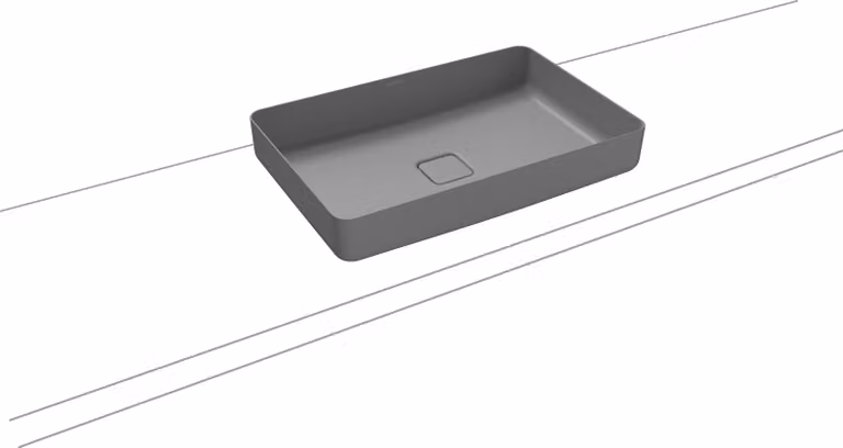 KALDEWEI MIENA Vasque de lavabo 3185, rectangulaire, sans trop-plein, 580 x 380 mm, 909606003663, 909606003663
