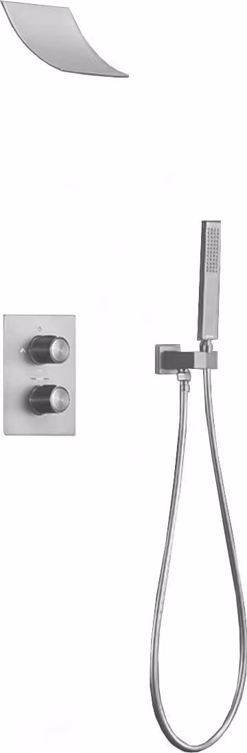 Mexen Salto set doccia a incasso, cromo - 7604-02-00