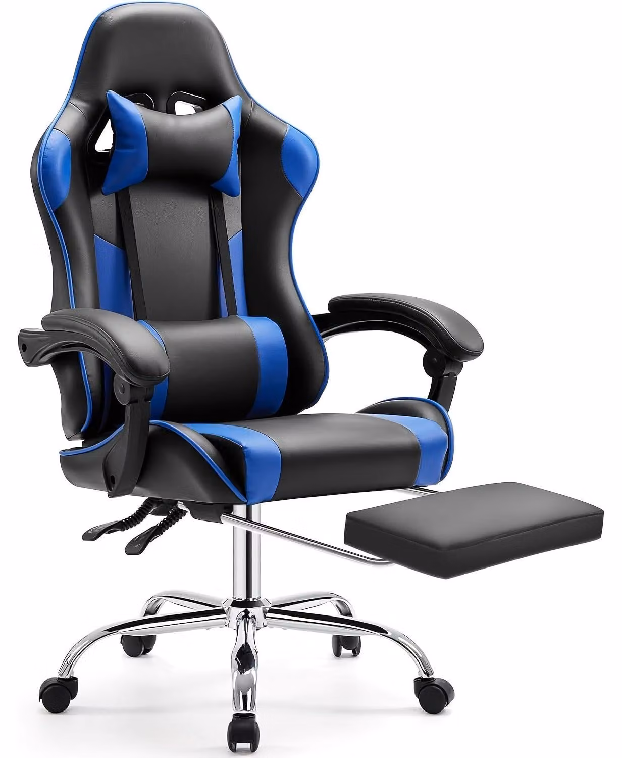 Sedia ergonomica da gaming - Sedia da ufficio - Sedia da lavoro - Sedia per computer - Sedia da ufficio - Rotazione a 360°