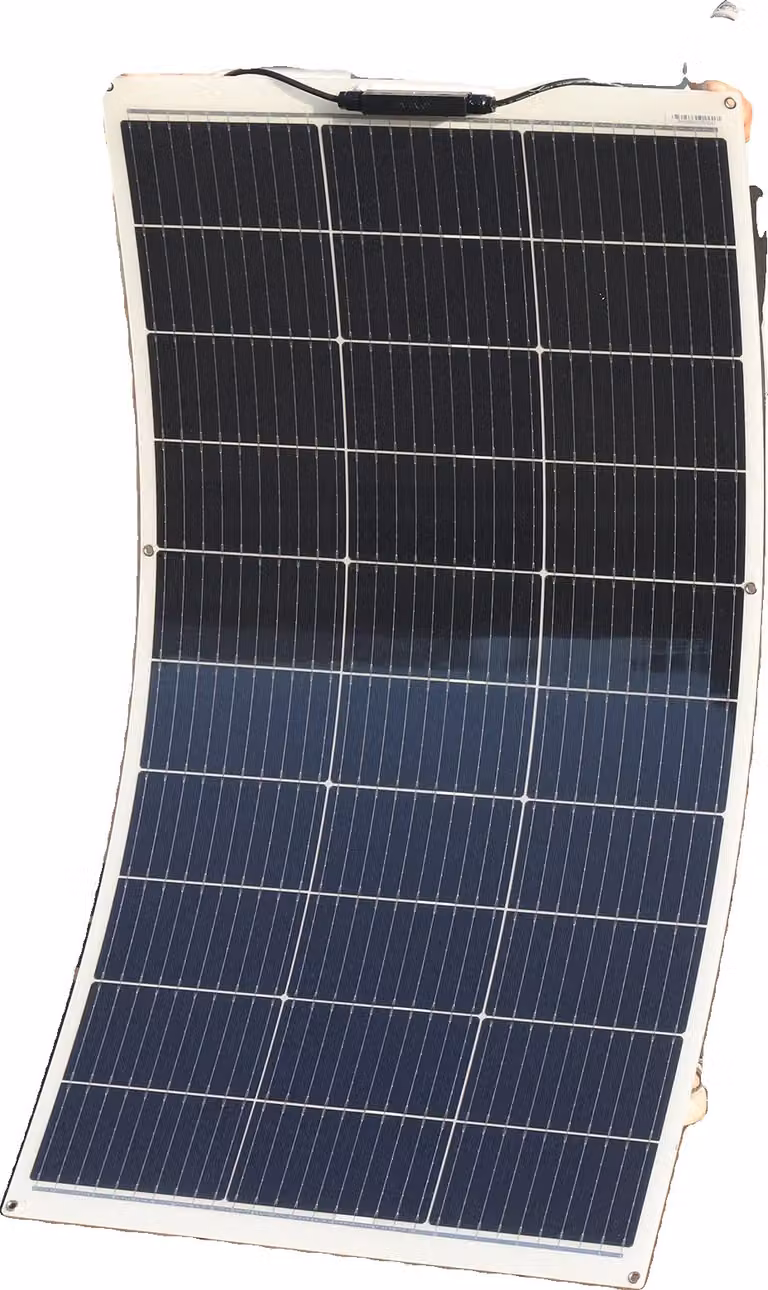 Pannello solare flessibile, alta efficienza 21%-22%, gamma, 130w 1000x550mm
