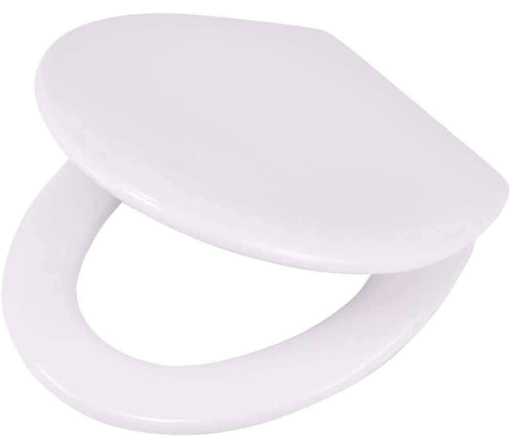 Sedile per WC Tiger Ventura Duroplast bianco, 251490646