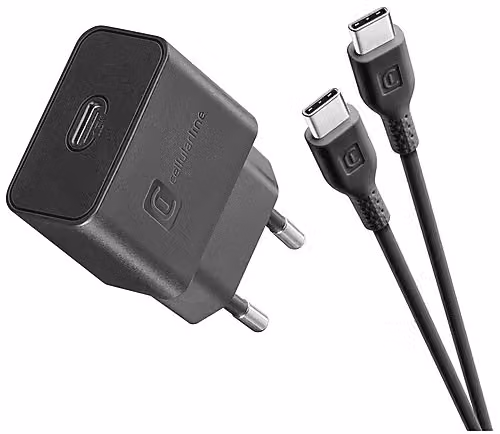 Caricabatterie Cellularline USB-C Adaptive Fast Charger 15W Nero – 2