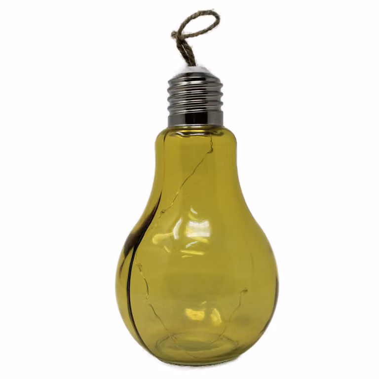 Lampadina solare a LED in giallo lampadina lampade decorative lampadina 11x21cm