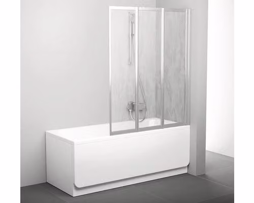 Schermo per vasca RAVAK Supernova VZ VS3 115 satin+rain 795S0U0041