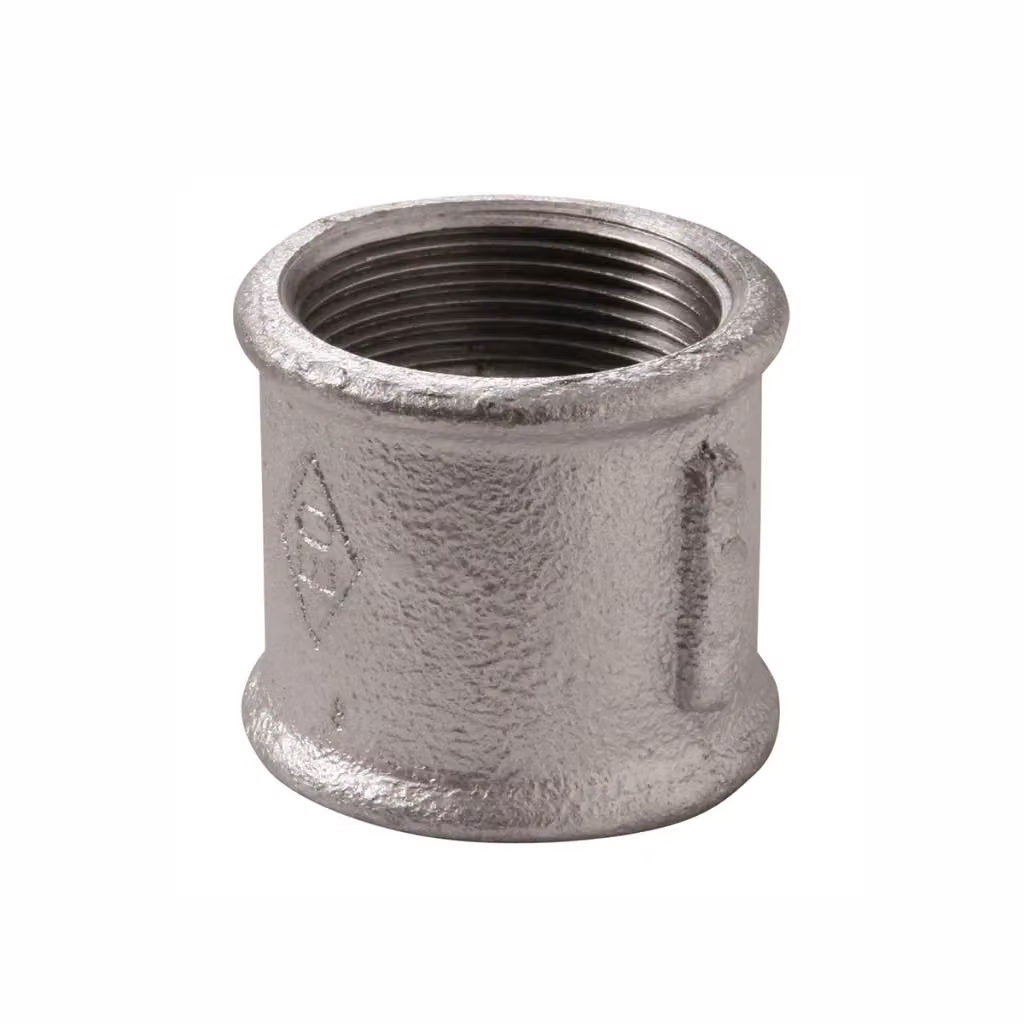 Manicotto in ghisa zincato Atusa colore argento – 2