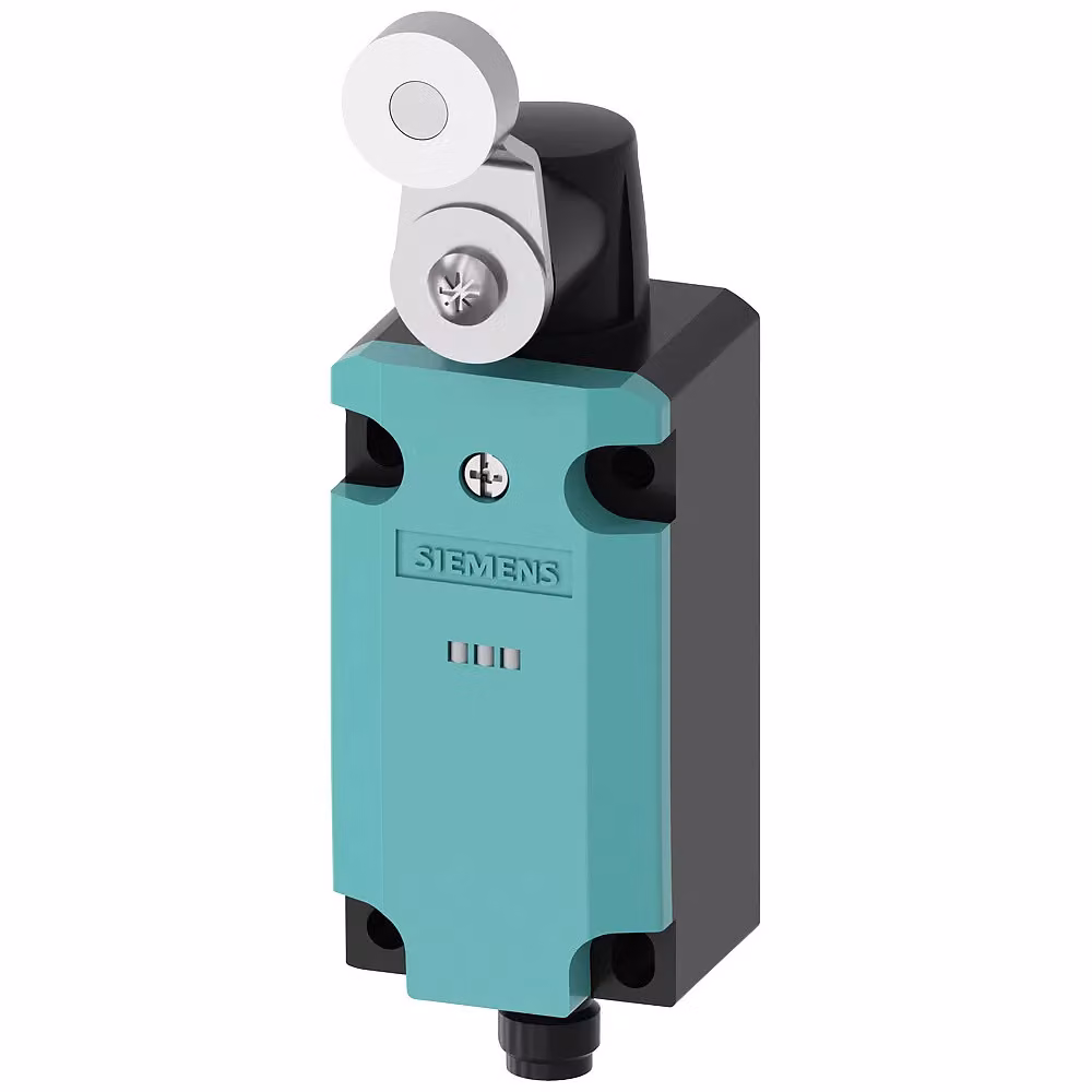 Interruttore di posizione Siemens, corpo in metallo 40 mm, EN50041, 1N/1C 3SE51141CH021AF3
